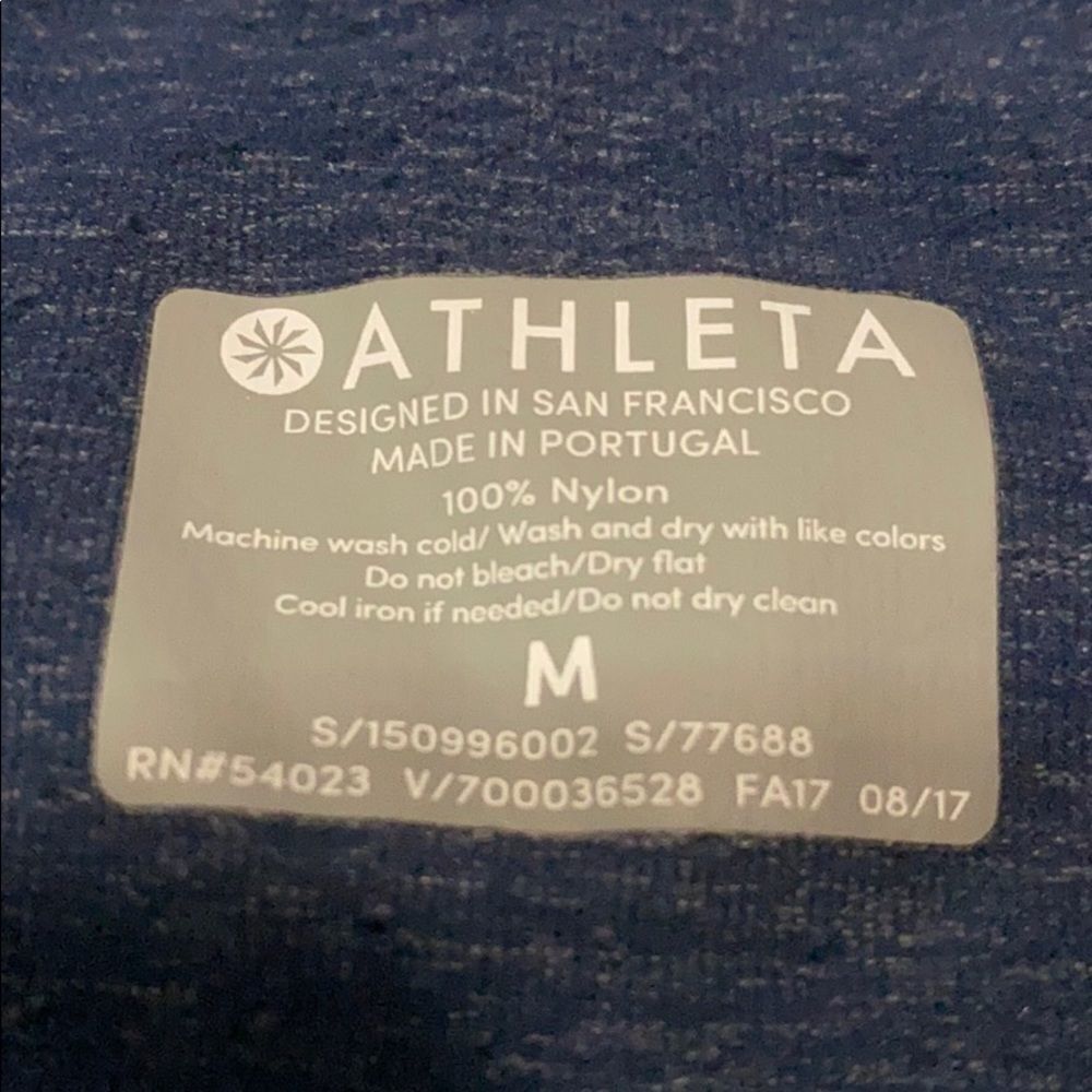 Athleta‎ workout tank top size M in EUC grey - Picture 7 of 7